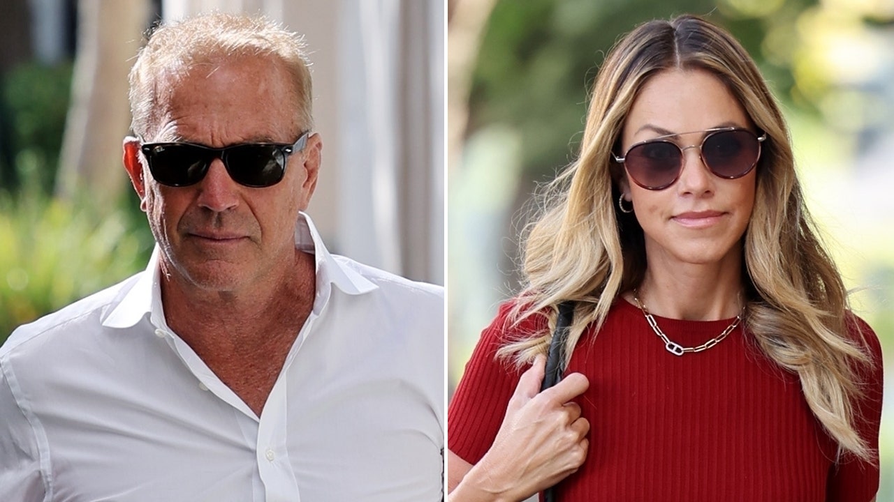 Kevin Costner, ex Christine attend divorce depositions in Santa Barbara ahead of hearings