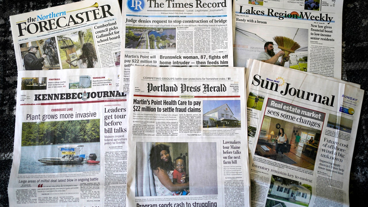 News :Maine’s largest newspaper group becomes nonprofit after over 20 publications successfully sold