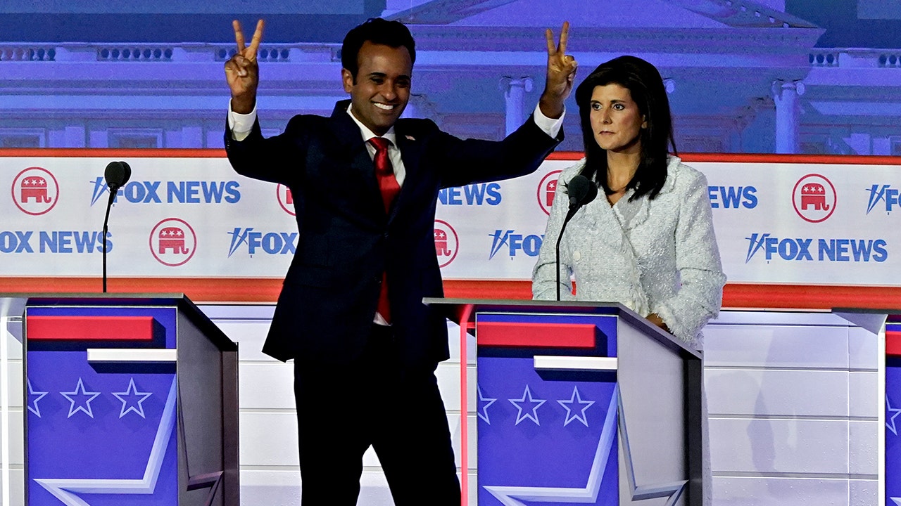 Haley, Ramaswamy’s feud intensifies after she compares his Israel policies to AOC and far-left 'Squad'