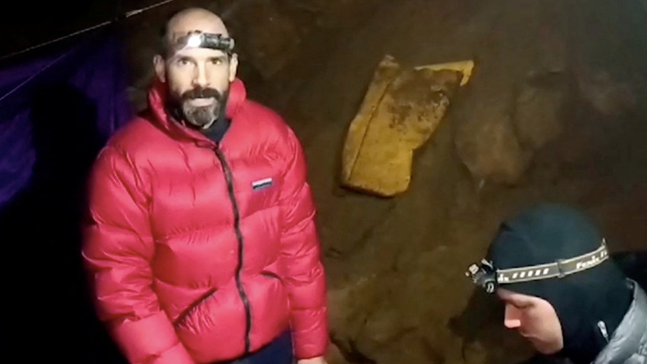 Trapped American shares inspiring video message from Turkish cave: 'Close to the edge' but doing better