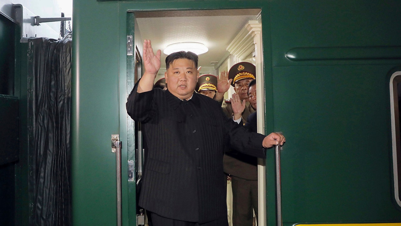 North Korea’s Kim Jong Un arrives in Russia ahead of meeting with Vladimir Putin