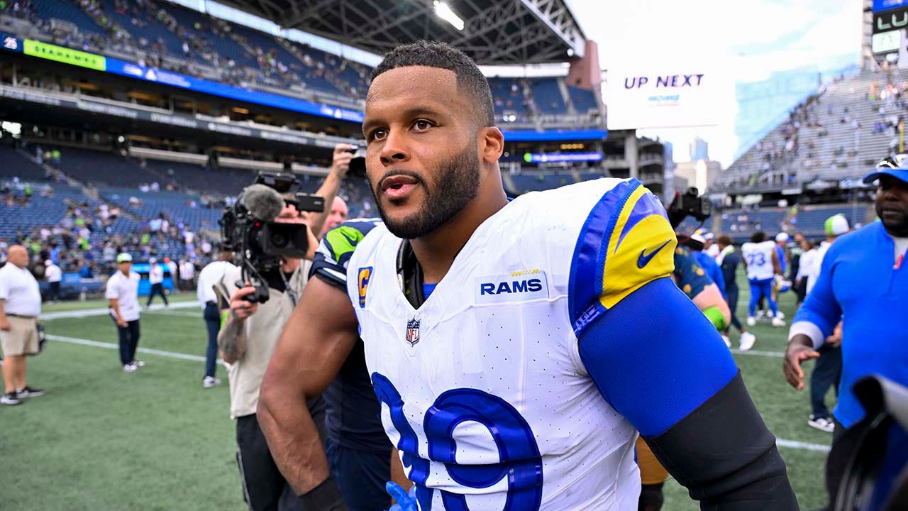 NFL fines Rams' Aaron Donald for hitting Seahawks QB Geno Smith