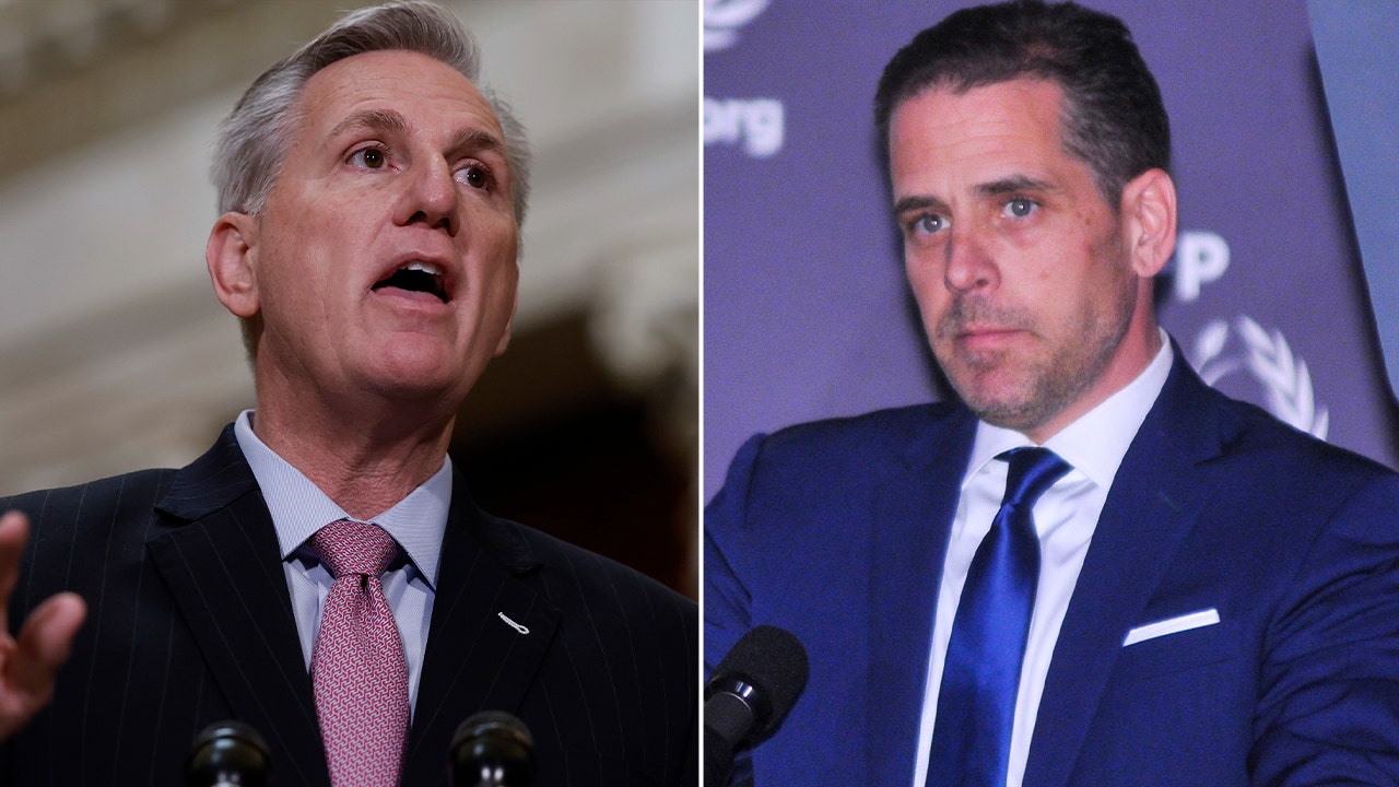 Speaker McCarthy says Hunter Biden 'will be subpoenaed' by GOP when timing is right: 'We only follow facts'