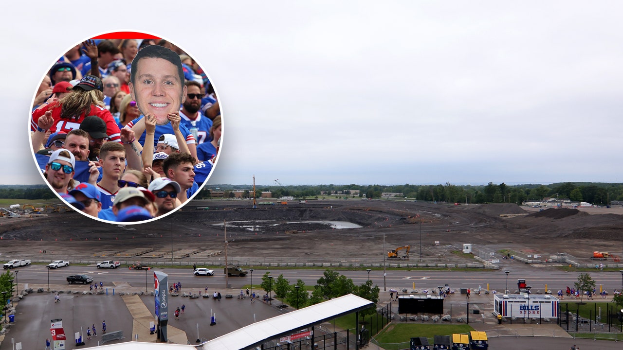 Man on LSD, other drugs and covered in feces jumps into pit at Bills' new  stadium site, officials say