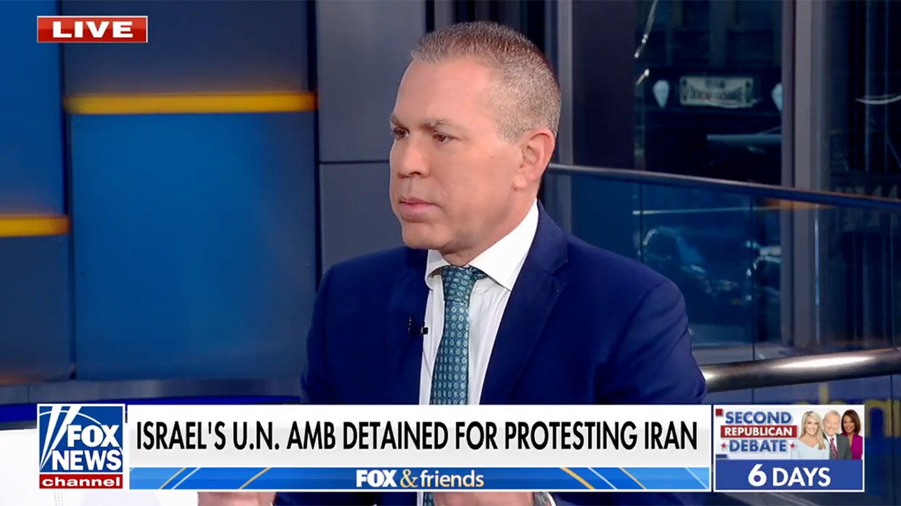 Israeli ambassador lambasts United Nations 'red carpet' treatment of Iran president