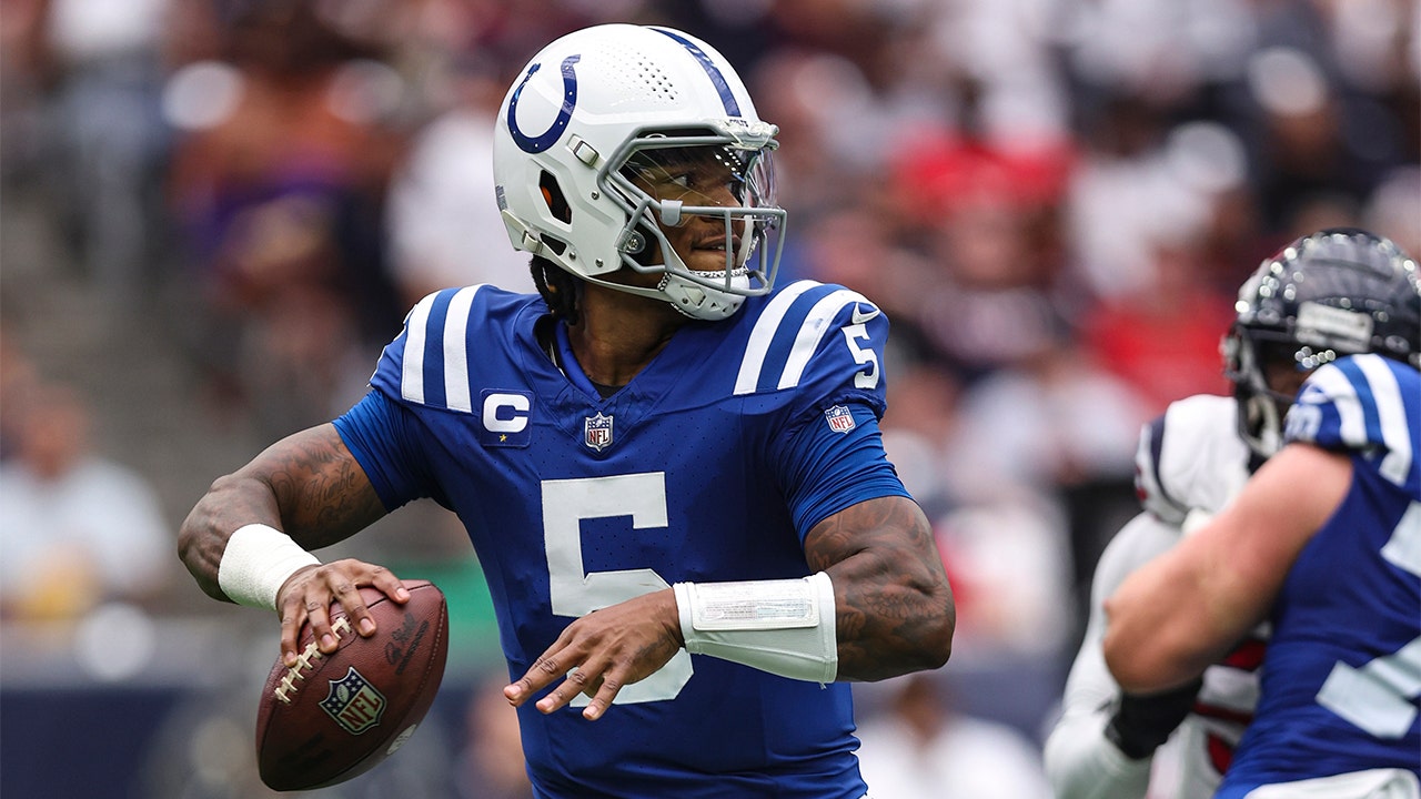 Colts QB Anthony Richardson ruled out for the game with a concussion  against Texans