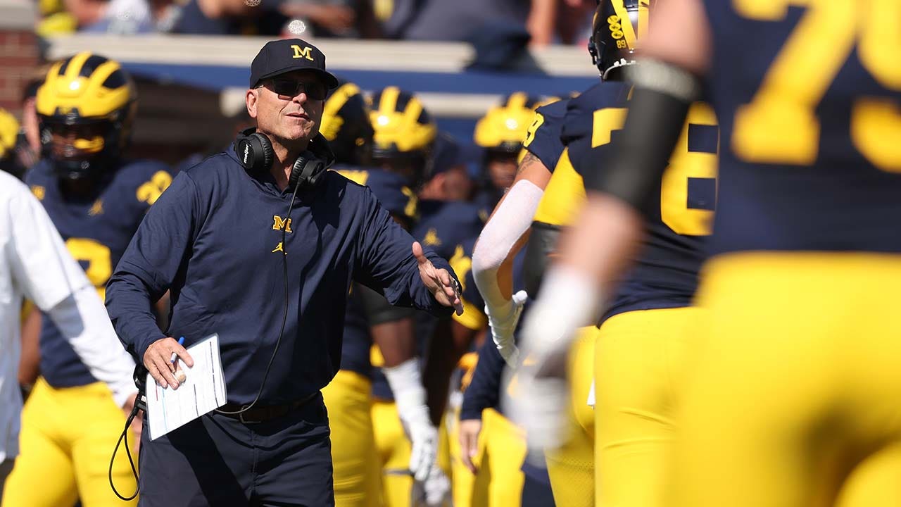 Michigan coach Jim Harbaugh to serve 3-game suspension to open