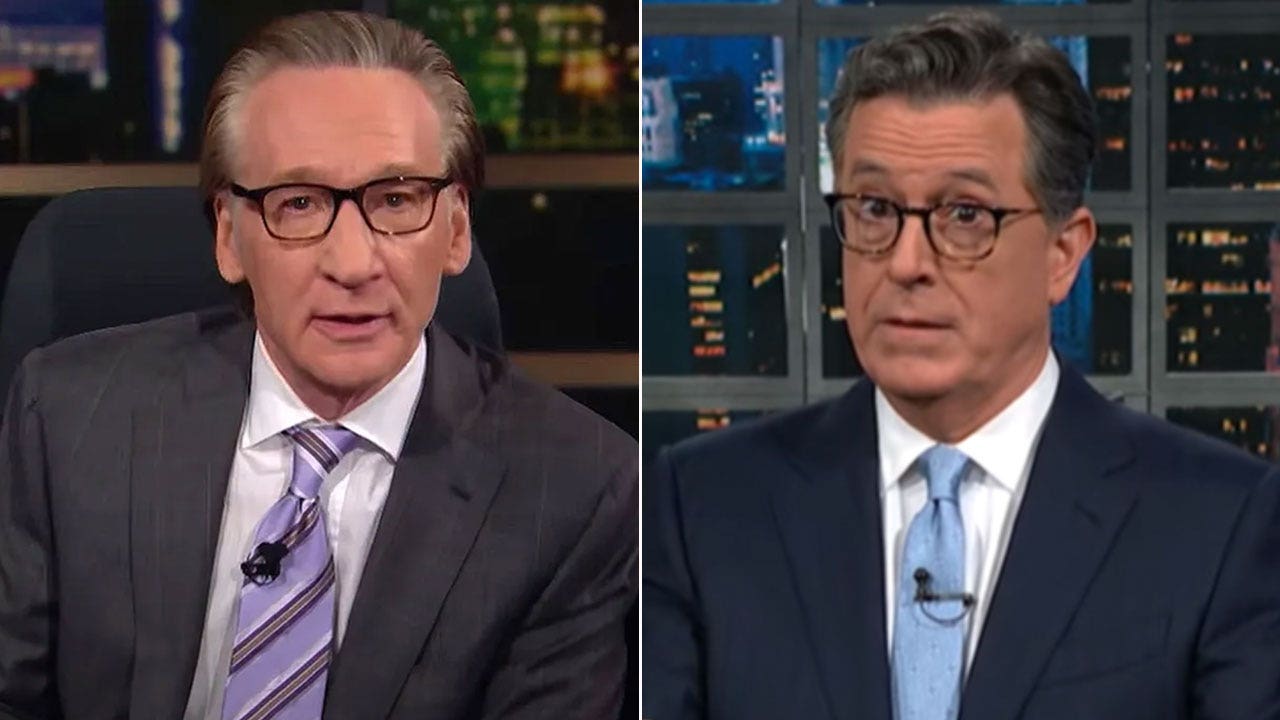 Bill Maher knocks Colbert, other late-night hosts for pandering to ...