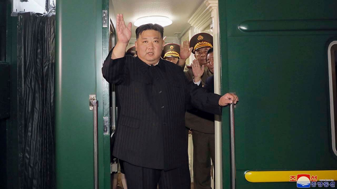 Kim Jong Un arrives to meet Putin in armored train with top speed of 25 mph: 'safer'