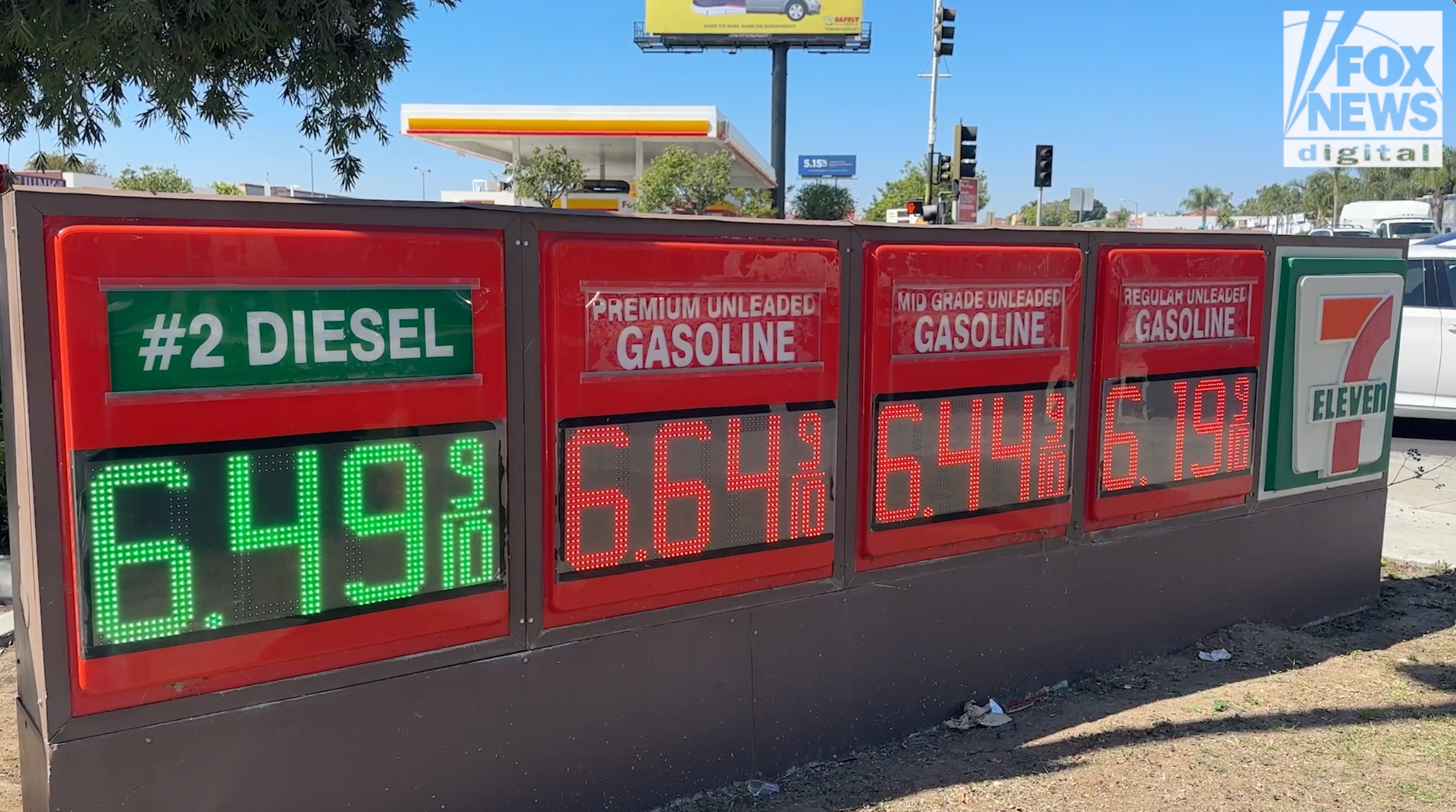 '$100, $150 a tank': San Diego drivers grumble about California gas prices nearing $7 a gallon