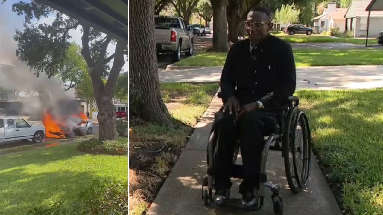 News :Woman pulls paralyzed Texas man from burning car: ‘She was his angel’