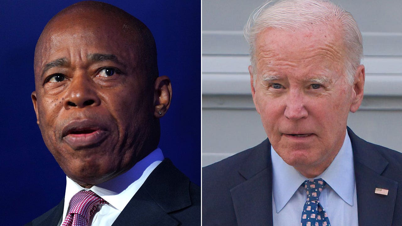 Eric Adams reportedly won't see Biden during New York trip as Democrats' relations 'tense' over migrant crisis