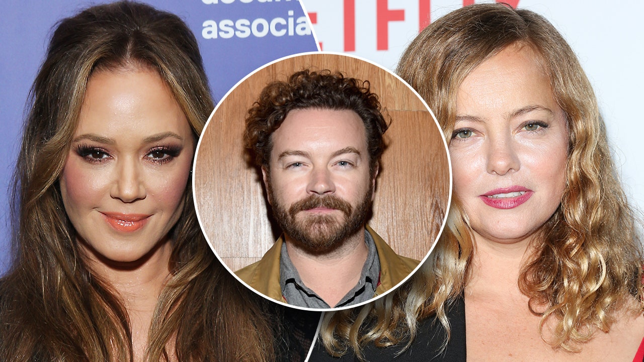 Leah Remini applauded Danny Masterson's sentencing of 30 years to life in prison, while his wife Bijou Phillips pleaded with the court for mercy in a character statement. (Michael Tran/John Shearer/ Paul Archuleta/Getty Images)