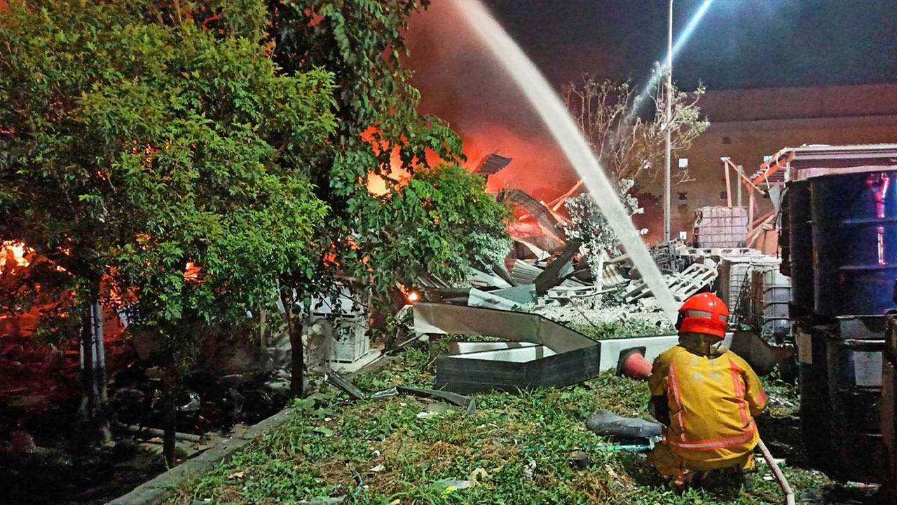 After fire leaves 9 dead, Taiwanese golf ball manufacturer fined for storing hazardous material