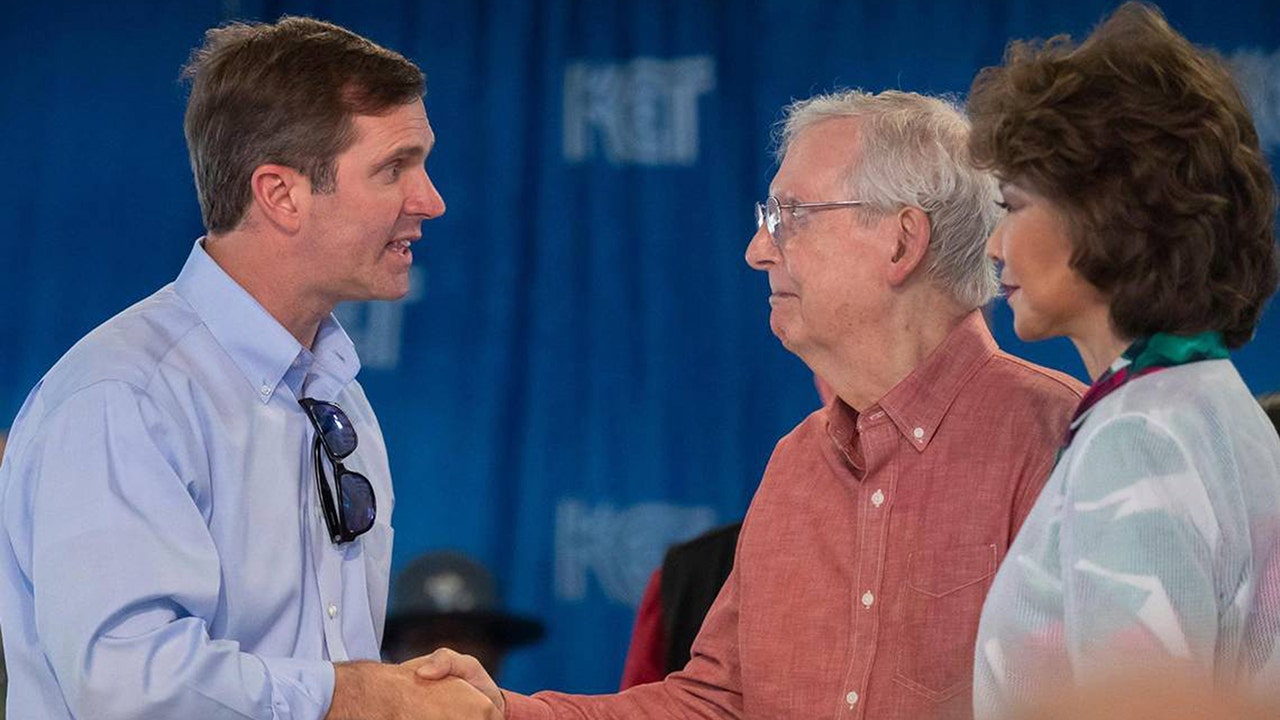 Kentucky Democrat Gov. Beshear dodges when asked if he'll appoint Republican should McConnell step down