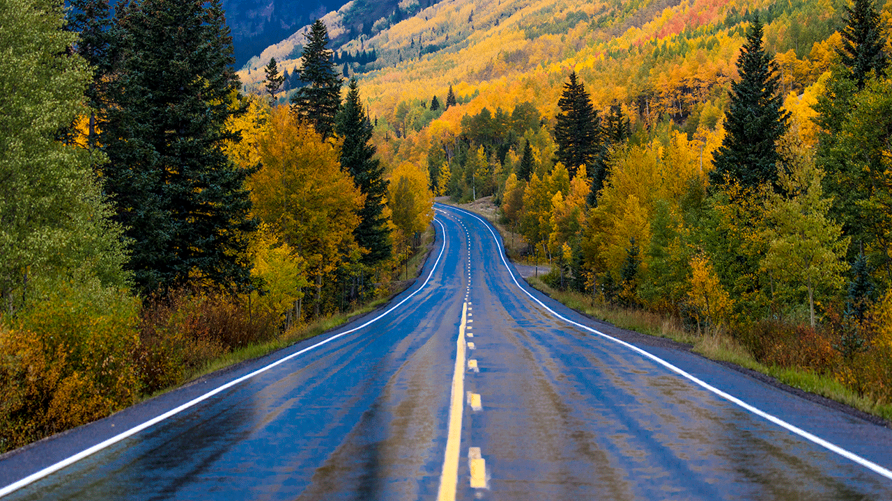 Million Dollar Highway in Colorado