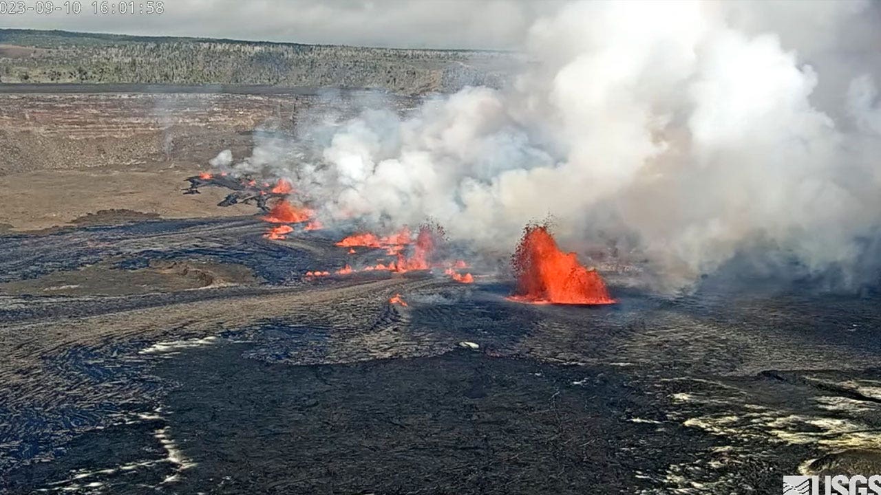 Alert level for Hawaii’s Kilauea volcano gets downgraded following 3rd eruption this year