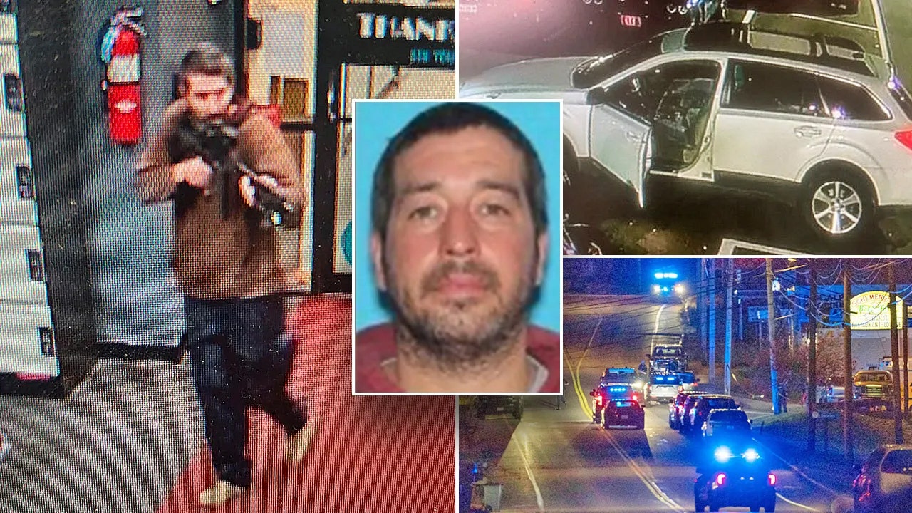 The Lewiston Police Department identified Robert Card, 40, as a person of interest in connection with a mass shooting in Lewiston, Maine, Wednesday night. (The Lewiston Police Department)