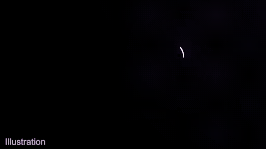 A NASA animation of a star being absorbed by a black hole