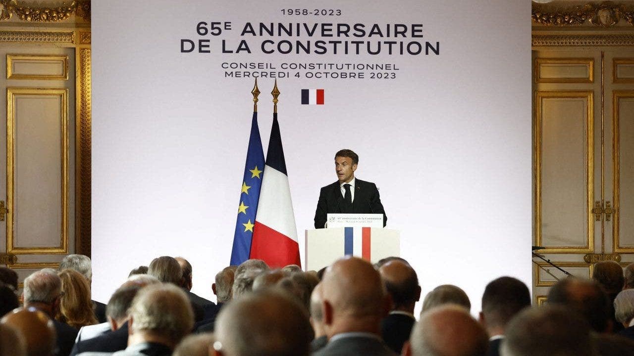 French president seeks to enshrine abortion in country’s constitution