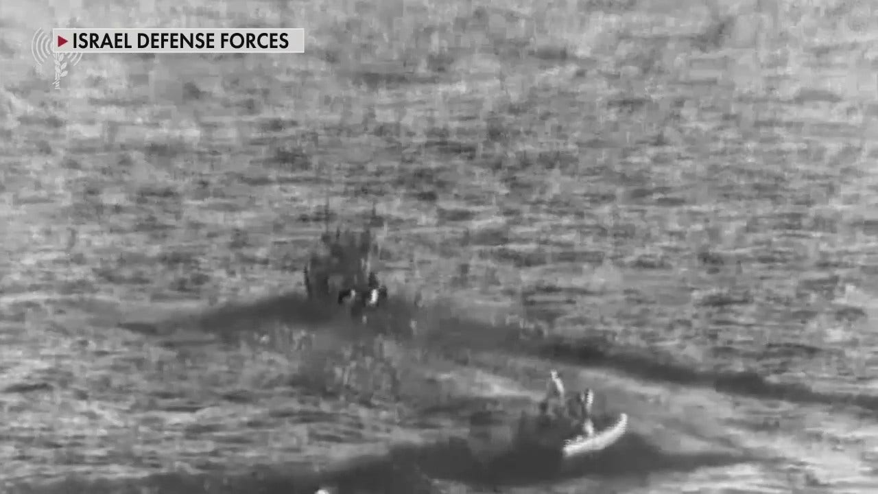 Israeli Naval Forces Thwart Hamas Attempted Invasion By Sea Idf Video