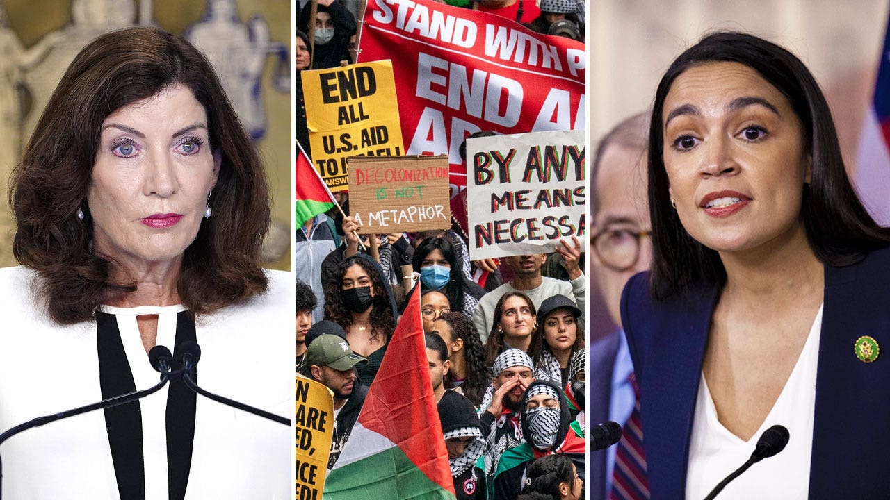 AOC, liberal politicians slam pro-Palestine rally amid growing backlash: 'bigotry and callousness'