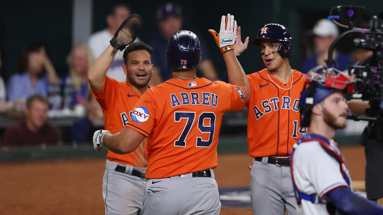 José Abreu Leads Astros to a Series-Tying Victory Over Rangers