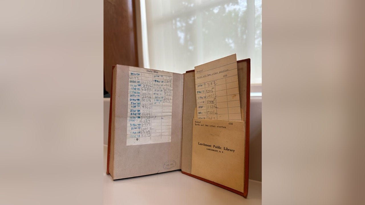 Exciting Discovery: New York Library Finds Book Returned After Almost a Century