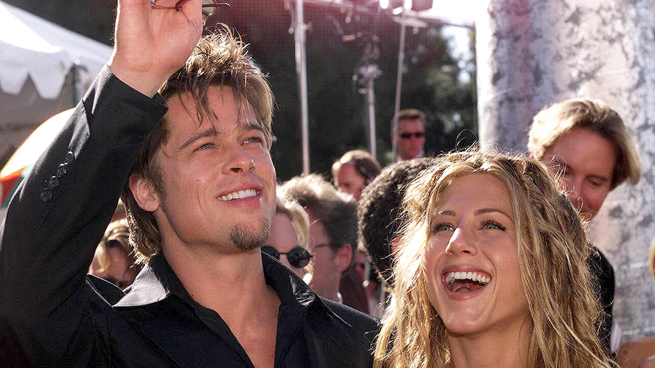 Brad Pitt and Jennifer Aniston