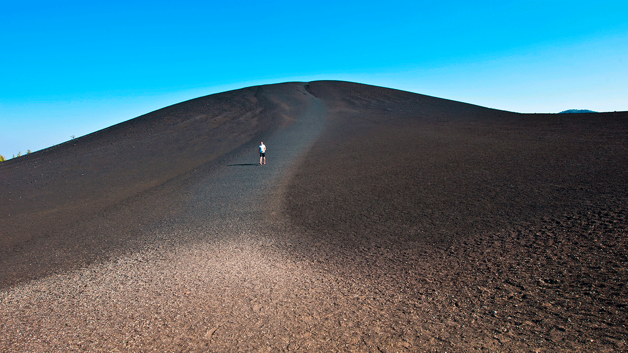 Craters of the Moon National Monument in Idaho