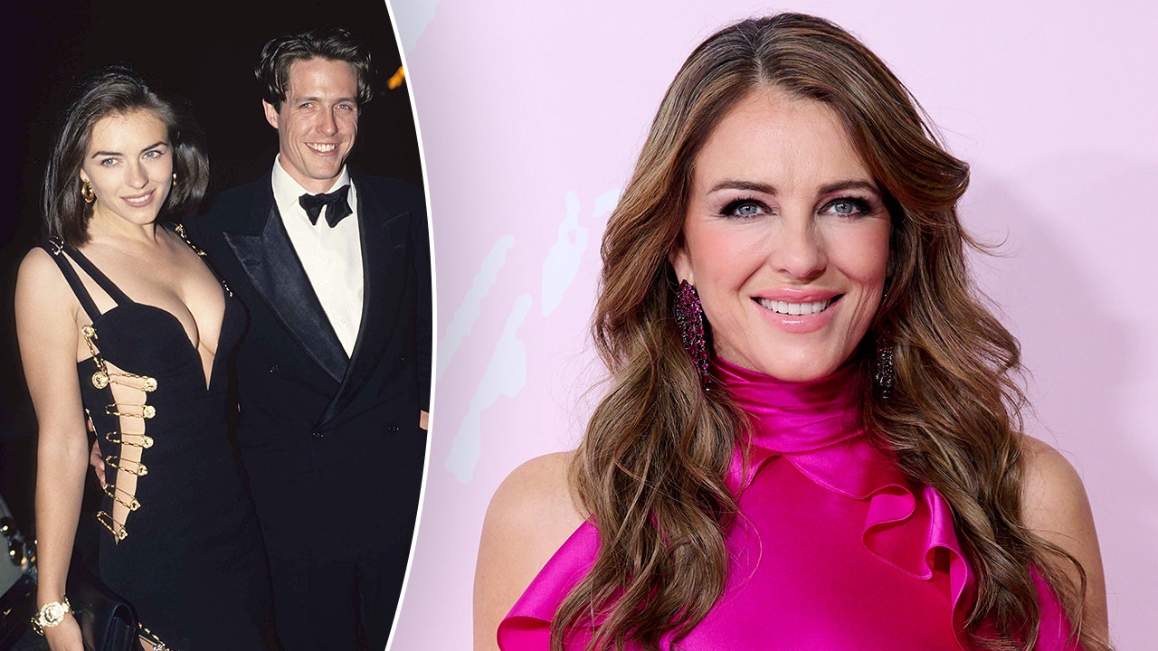 Elizabeth Hurley recalls early days with Hugh Grant and 'alarming' safety  pin dress