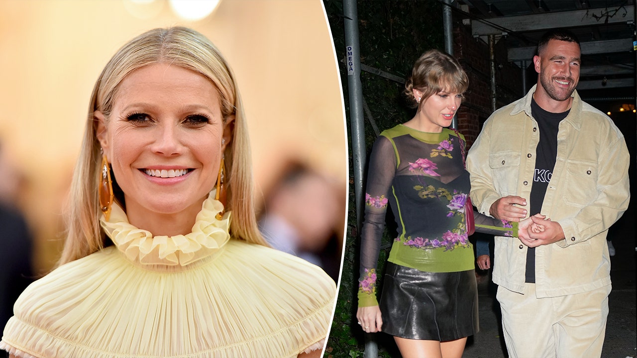 Gwyneth Paltrow intends to literally disappear; Taylor Swift protected and cherished by Travis Kelce (Getty Images)