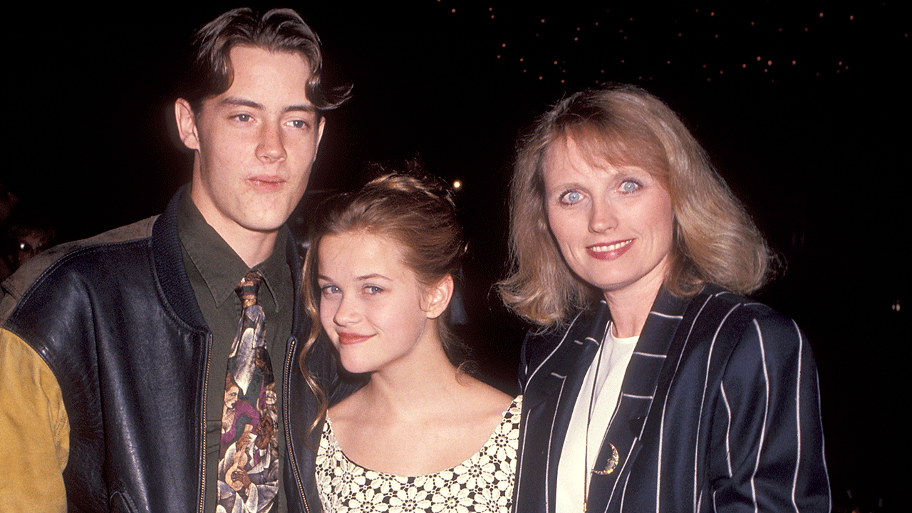 Jason London, actress Reese Witherspoon and actress Tess Harper at the "The Man in the Moon" premiere