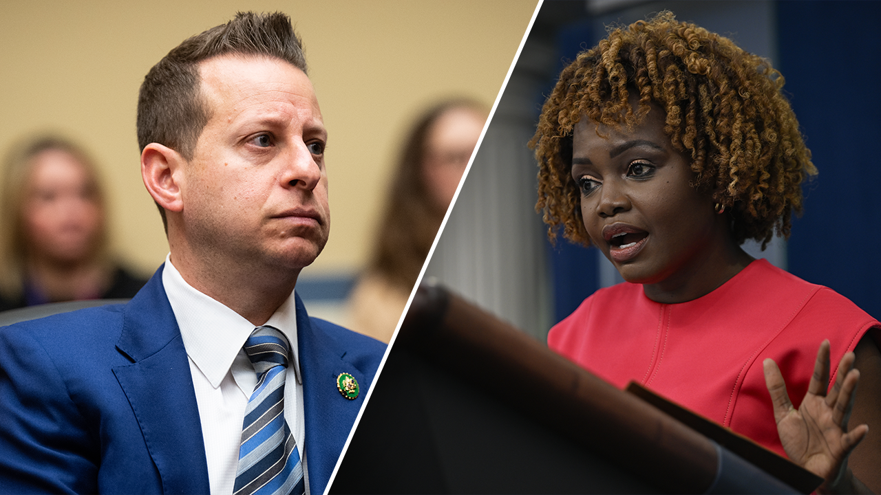Democratic lawmaker challenges Karine Jean-Pierre for ‘weak answer’ on rising antisemitism