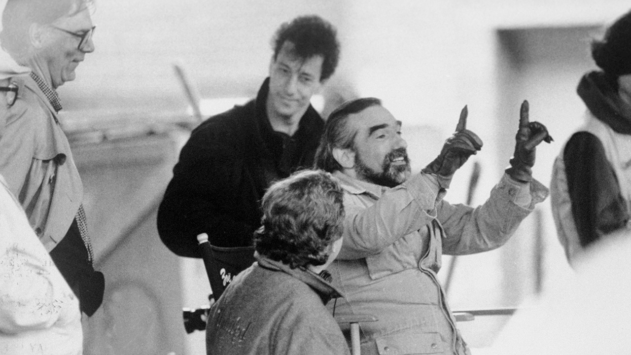 Martin Scorsese on the set of "Goodfellas"