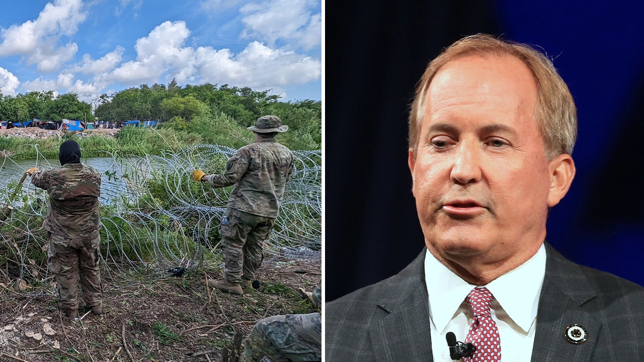 Texas AG Paxton Sues Biden Administration Over Cutting Razor Wire At ...