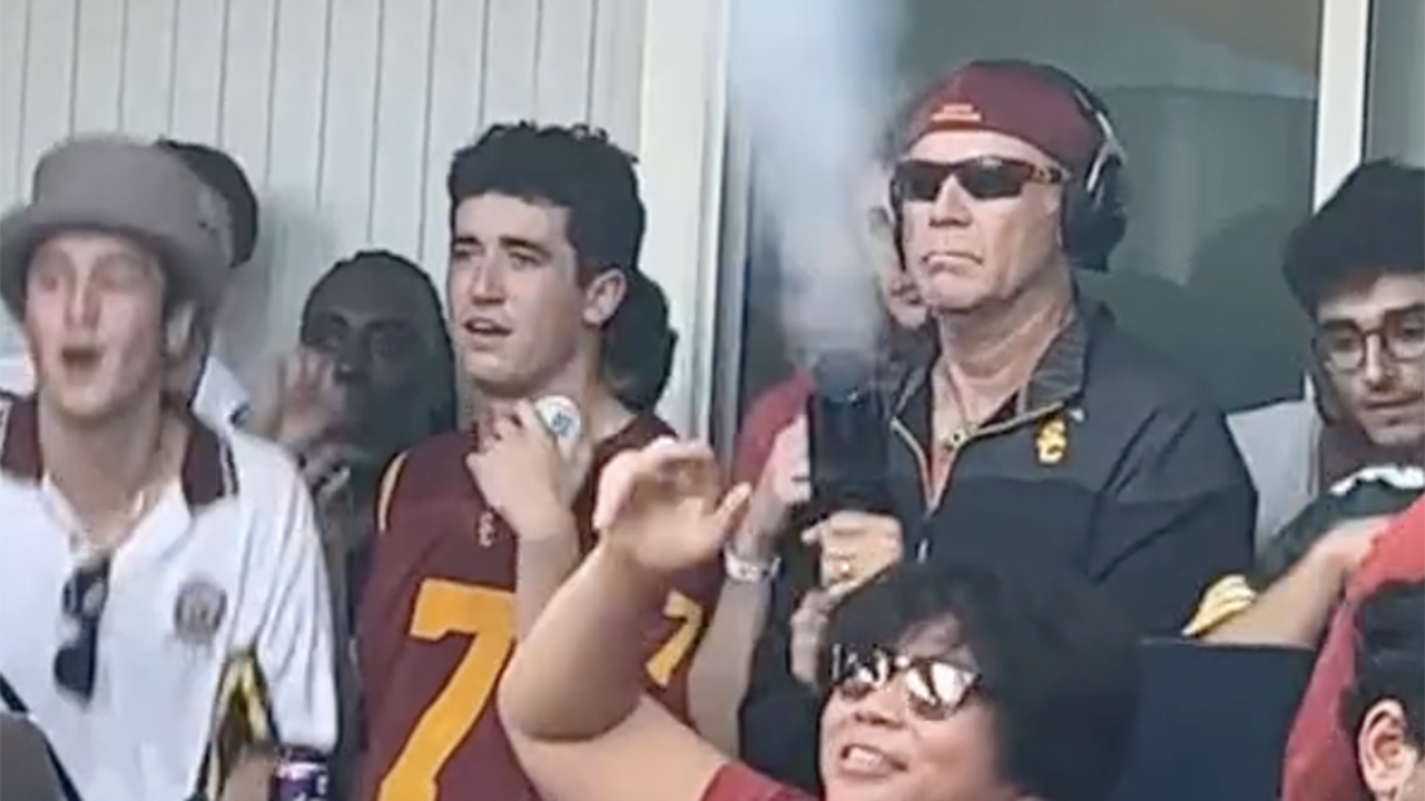 Will Ferrell functions at USC fraternity, DJs all through household weekend