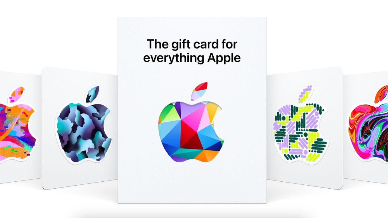1 apple gift card