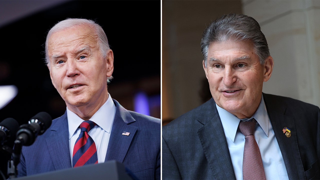 Manchin says Biden has been pulled “so far to the left” that he is no longer the same person he once knew