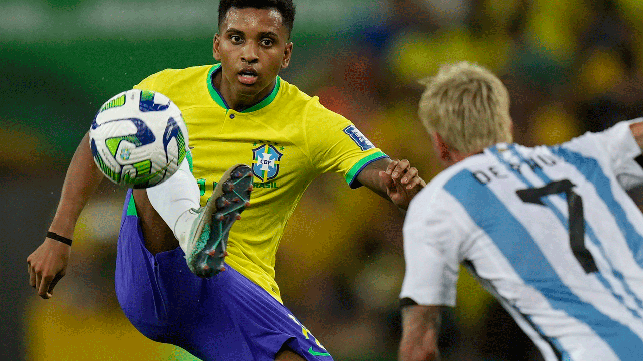 Brazil forward Rodrygo denounces racist abuse on social media after match against Argentina