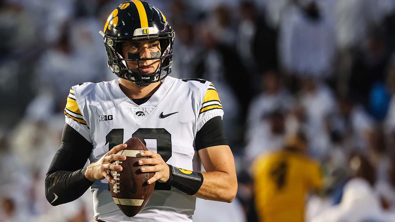 Iowa’s Cade McNamara takes subtle shot at former team ahead of Big Ten title game