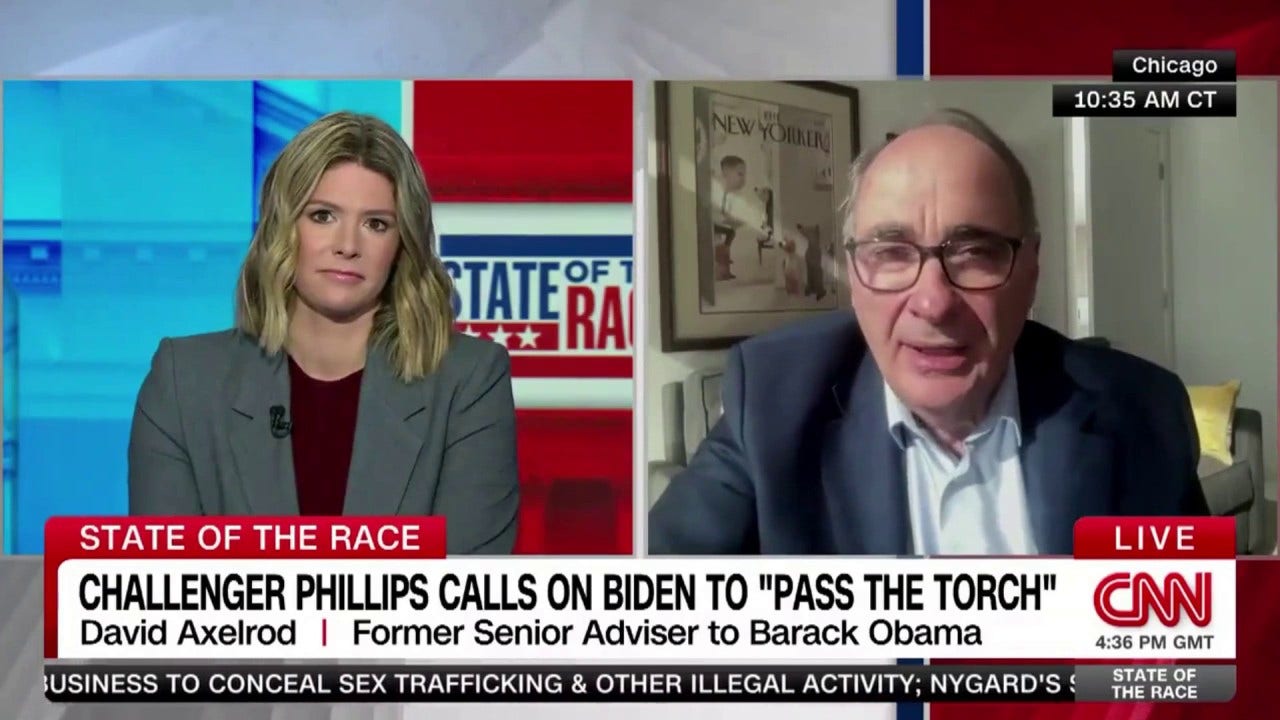 David Axelrod shrugs off Biden calling him a 'p---k': 'Wouldn't be the first' person