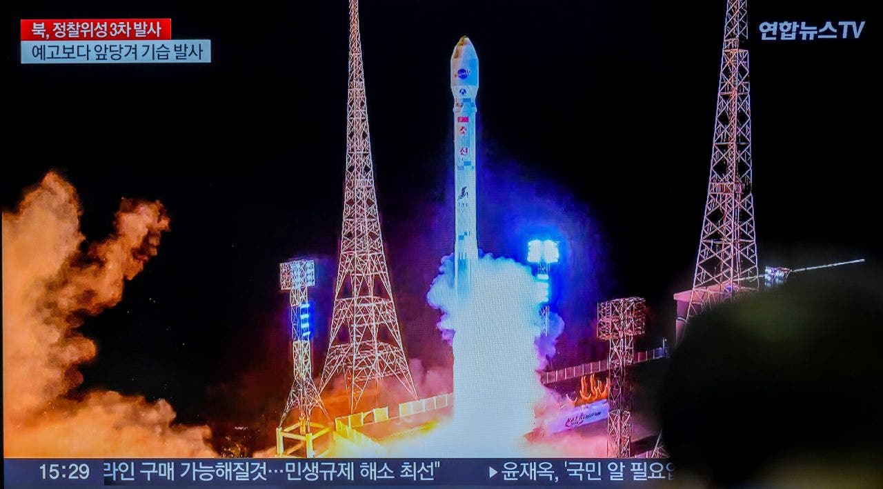North Korea warns US that harm to spy satellite would be declaration of war