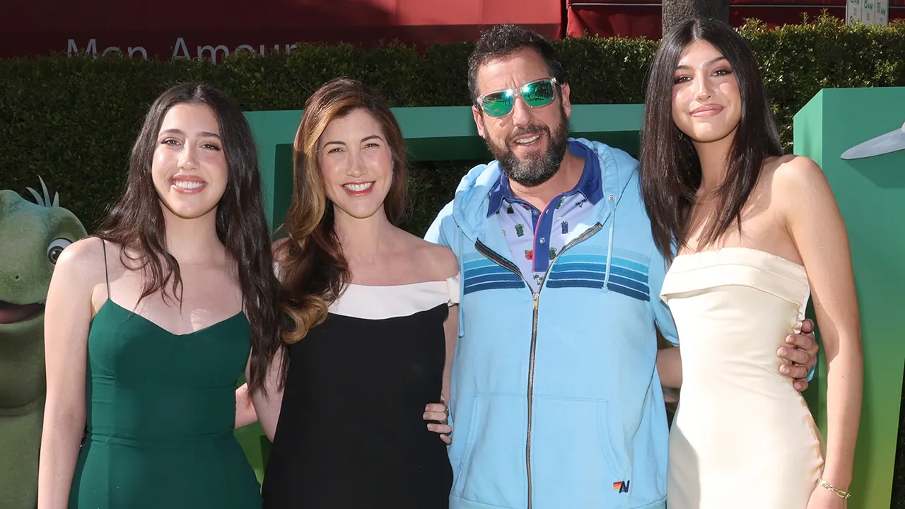 Adam Sandler gives Hollywood advice to daughters as they follow in his ...