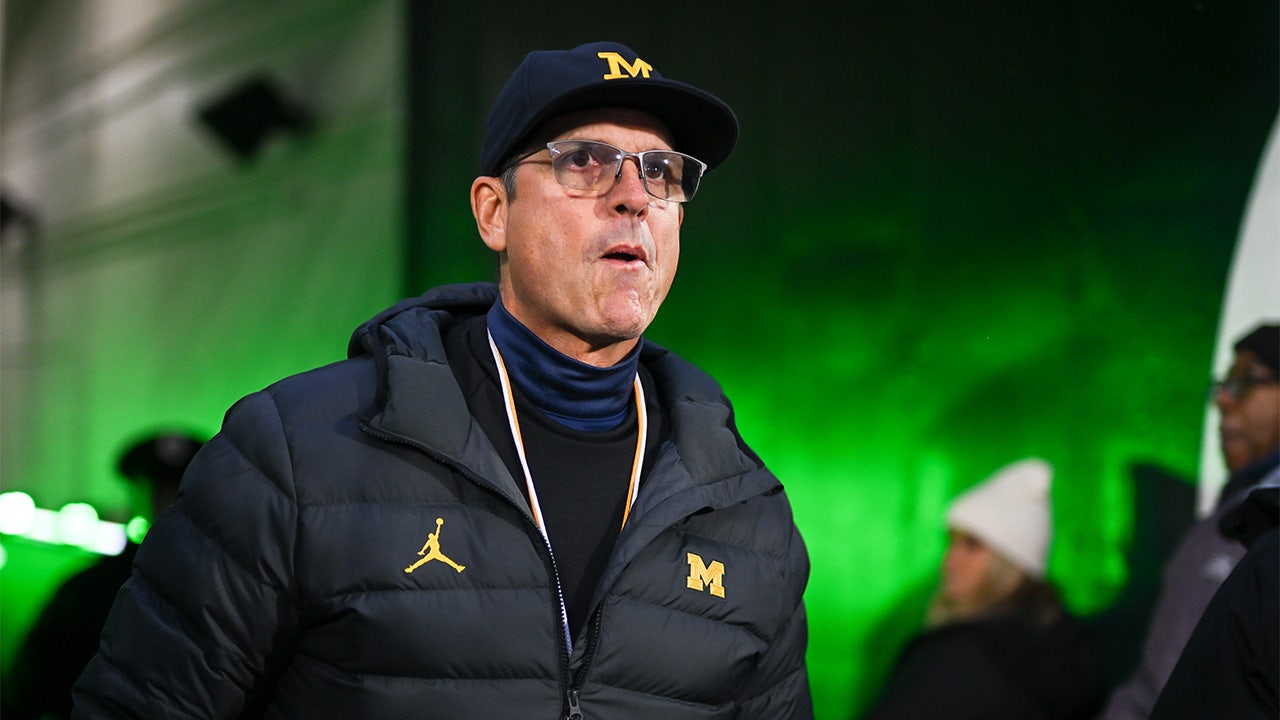 Michigan’s Jim Harbaugh will not coach rest of regular season as punishment for ‘in-person scouting operation’