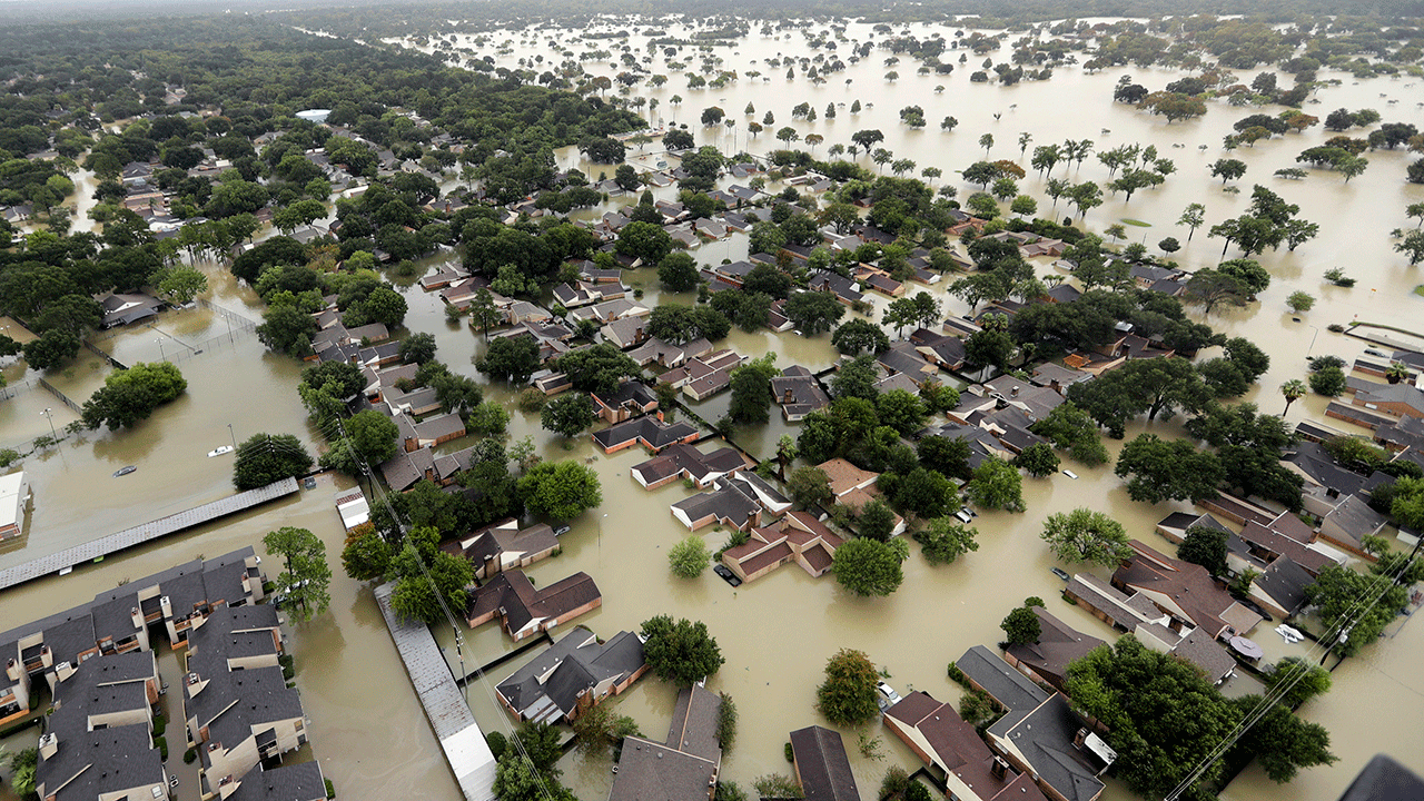 Houston floodwaters