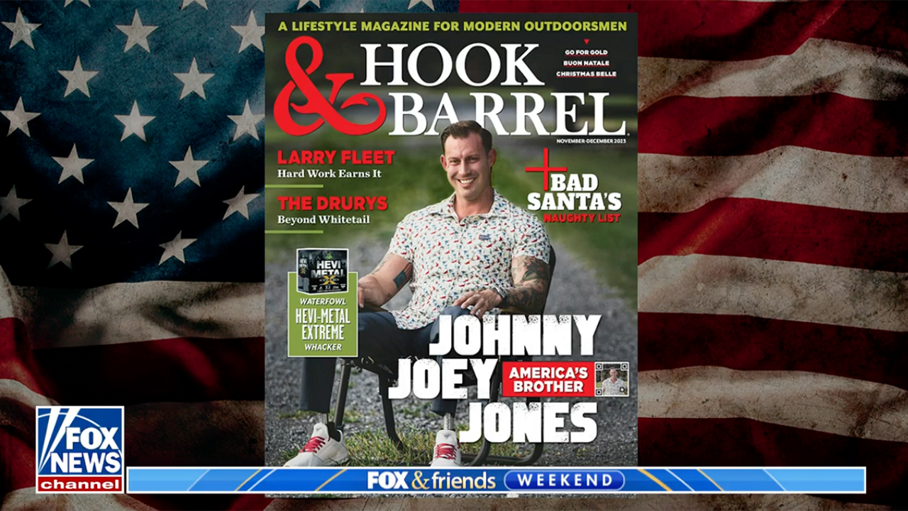 Johnny 'Joey' Jones graces cover of Hook & Barrel magazine: 'It’s about bringing folks together'