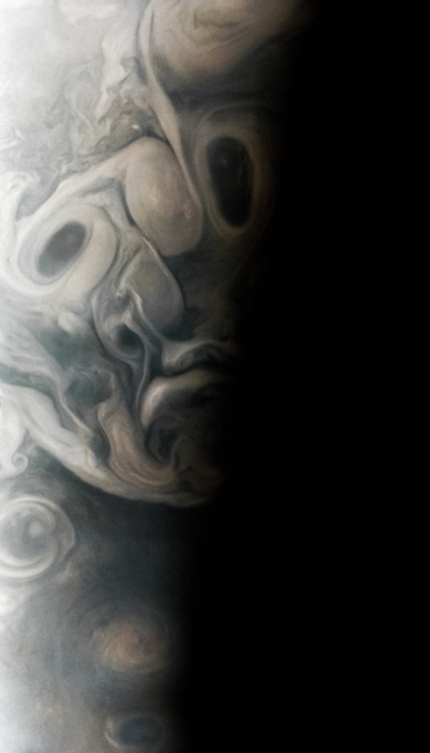 NASA spacecraft catches 'eerie face' on Jupiter