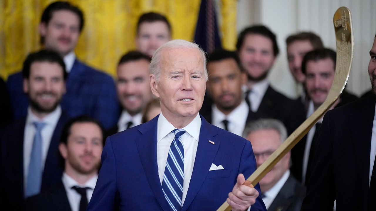 WATCH: Biden welcomes Stanley Cup champions, the Las Vegas Golden