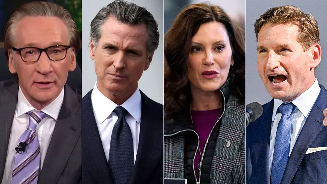 Maher hits Newsom, Whitmer for running 'shadow' 2024 campaigns, credits Dean Phillips for challenging Biden